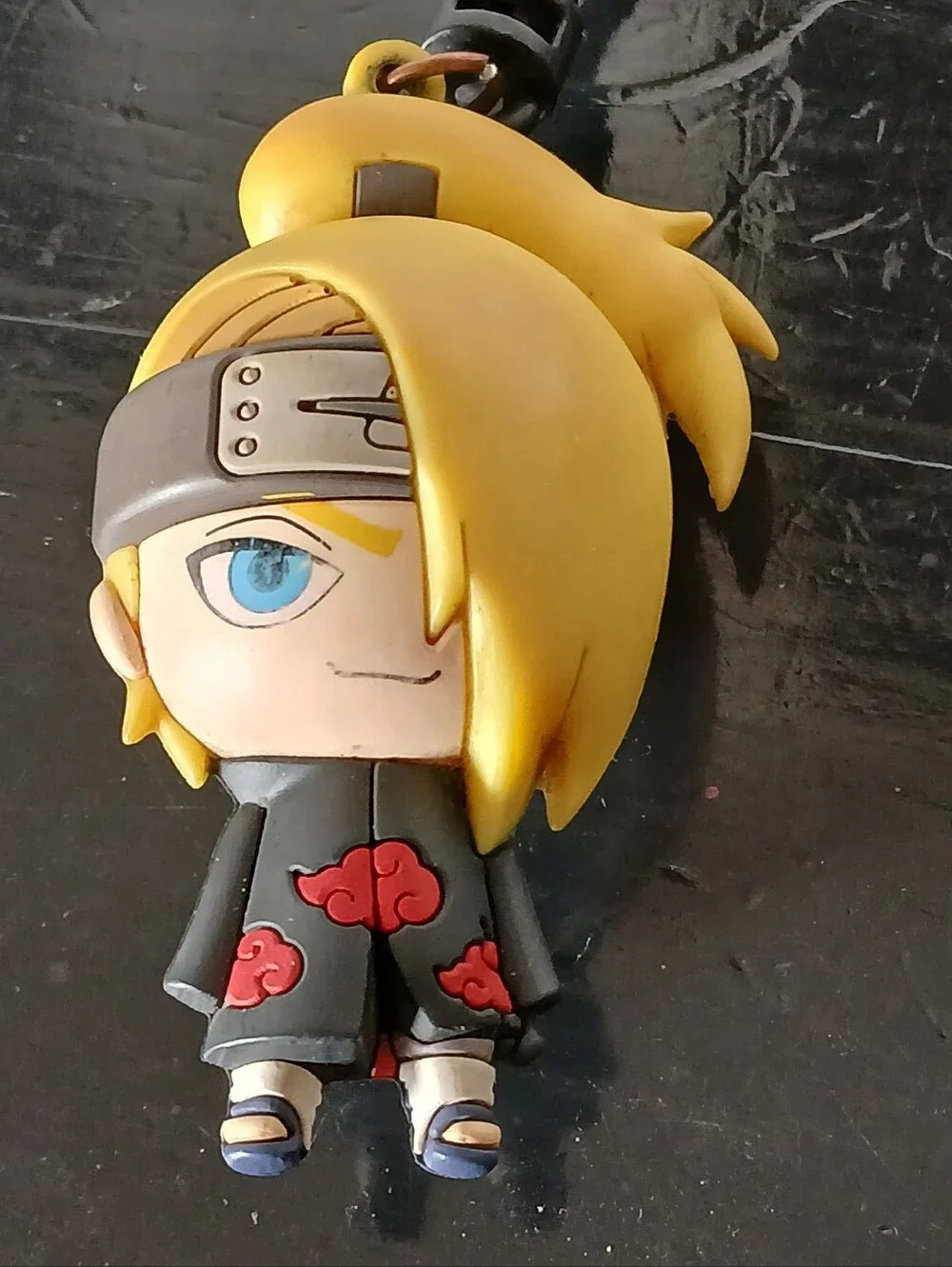 Naruto Shippuden Deidara Figural Bag Clip.